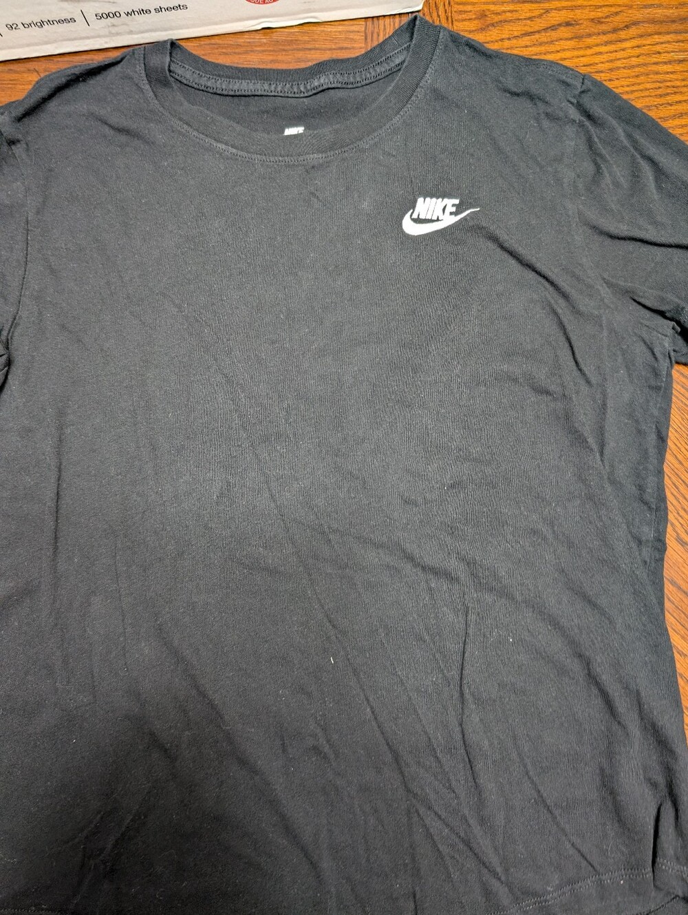 Nike The Nike Tee Women's Black Short Sleeve Tee Size Medium